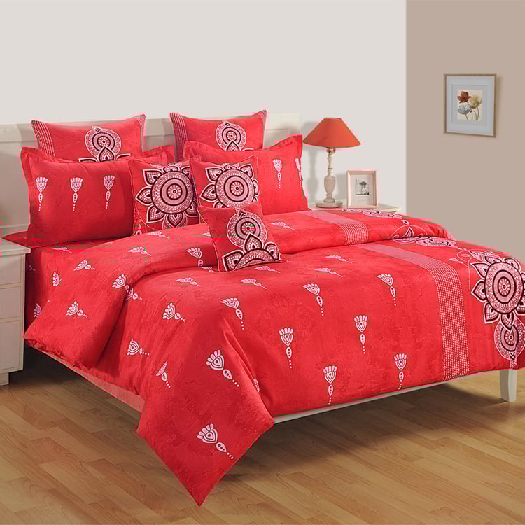 SWAYAM Printed 4-Pc. Bed In A Bag- 228 X 274 cm