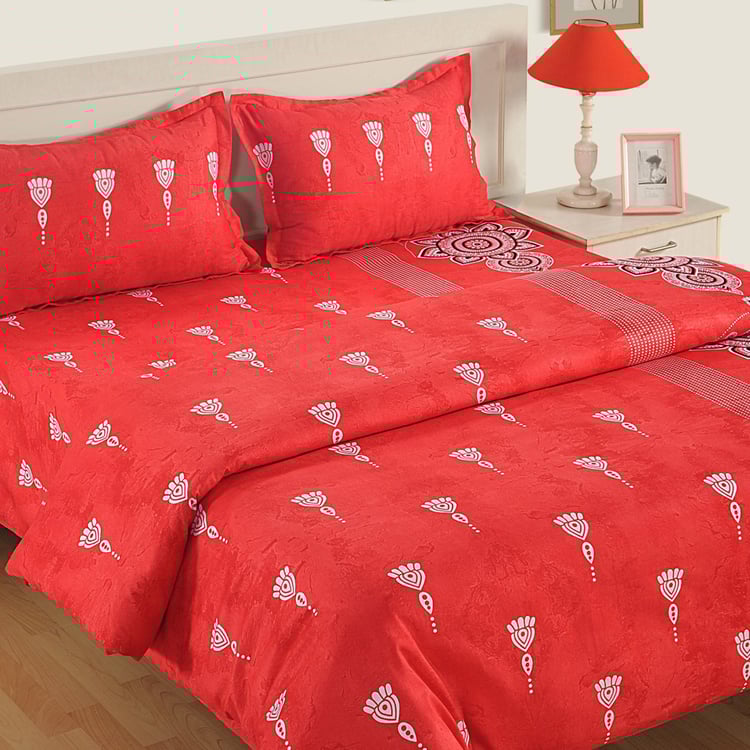 SWAYAM Printed 4-Pc. Bed In A Bag- 228 X 274 cm