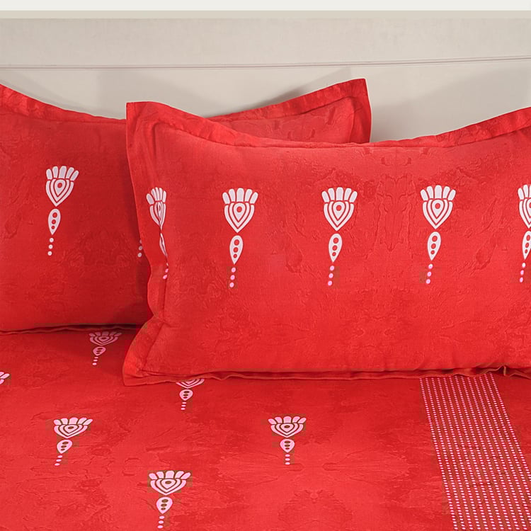 SWAYAM Printed 4-Pc. Bed In A Bag- 228 X 274 cm