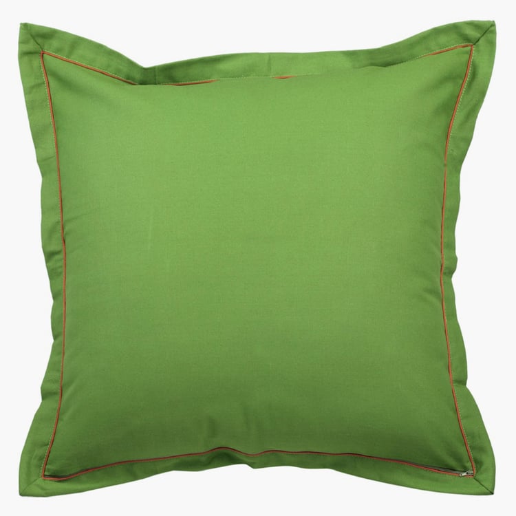 SWAYAM Solid Cushion Covers - Set of 2 - 60 X 60 cm