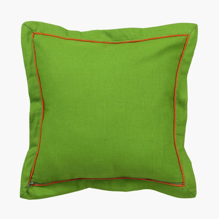 SWAYAM Solid Cushion Covers - Set of 5 - 60 X 60 cm