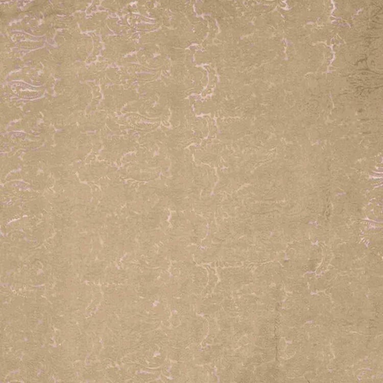 SWAYAM Paisley Jacquard Blackout Long Door Curtain - 121 X 274 cm