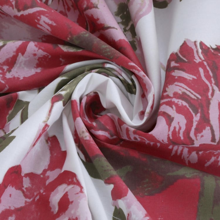 MASPAR Zephyr Printed 3-Pc. King Size Bedsheet Set- 275 X 275 cm