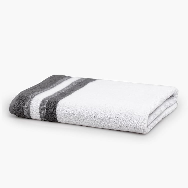 SPACES Bamboo Charcoal Textured Bath Towel - 76 x 150 cm