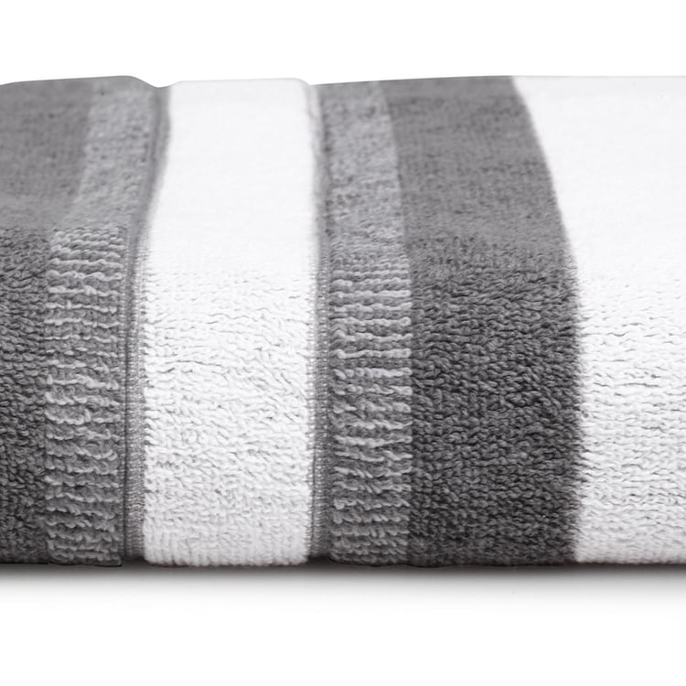 SPACES Bamboo Charcoal Textured Bath Towel - 76 x 150 cm