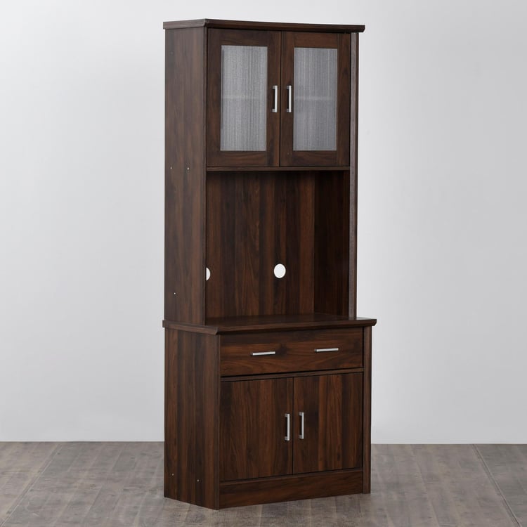 Lewis Buffet Hutch - Brown