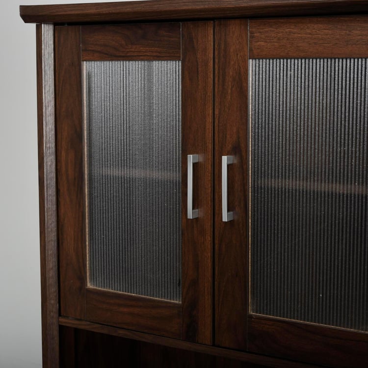 Lewis Buffet Hutch - Brown