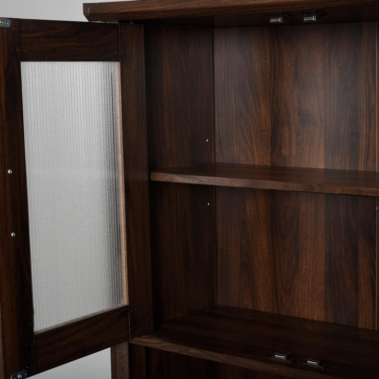 Lewis Buffet Hutch - Brown