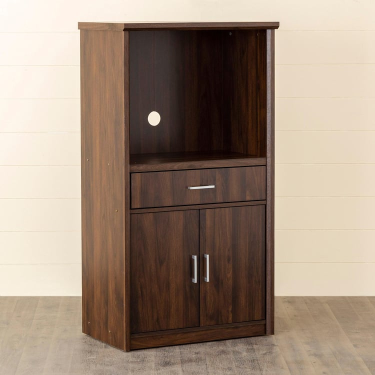 Lewis Microwave Cart - Brown