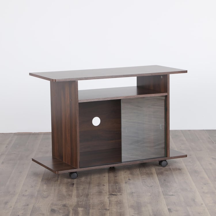 Lewis PU Paper Finish TV Unit - Brown