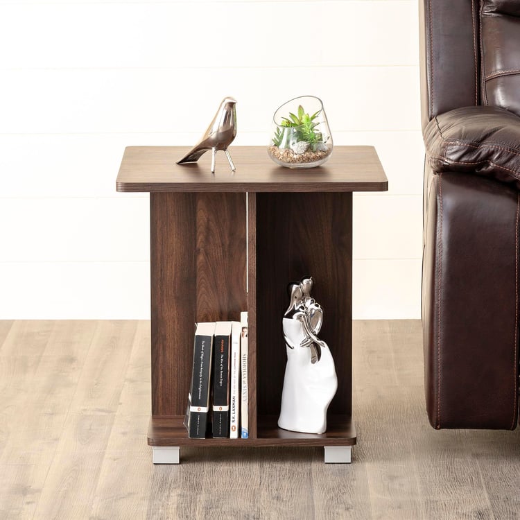 Lewis End Table - Brown