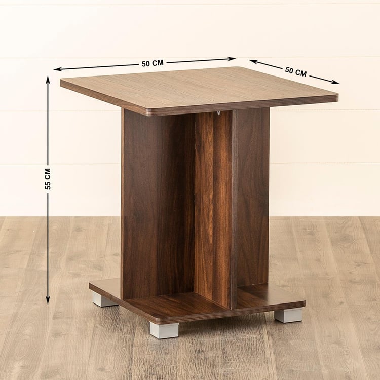 Lewis End Table - Brown