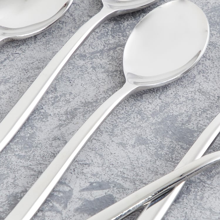 FNS 6-Piece Stainless Steel Baby Spoon Set