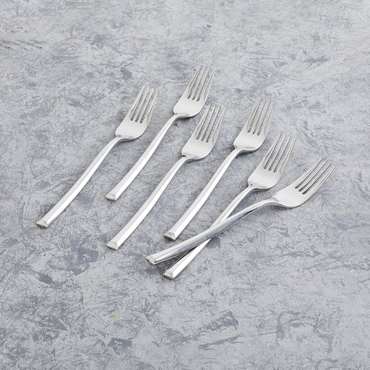 FNS Yearn Solid Dessert Forks - Set of 6