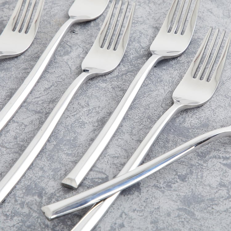 FNS Yearn Solid Dessert Forks - Set of 6