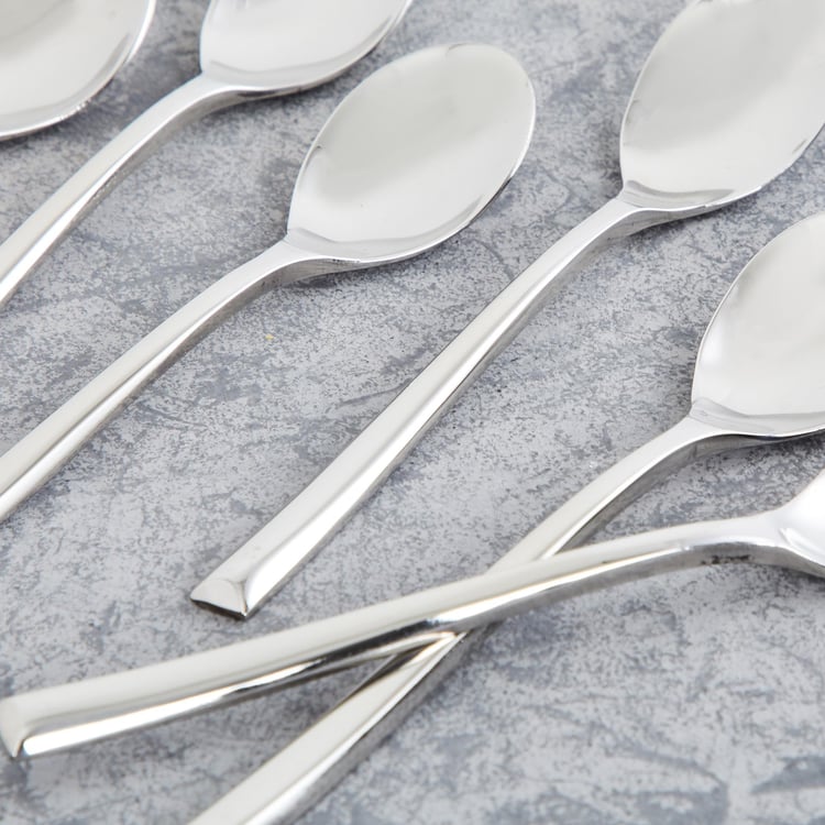 FNS 6-Piece Stainless Steel Tea Spoon Set