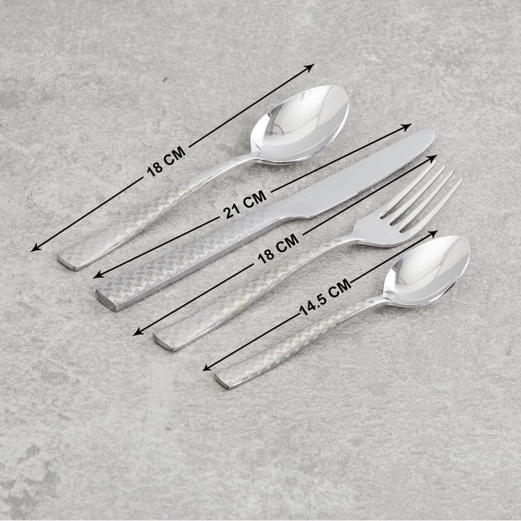 FNS Rhombo 24-Pc. Hanging Cutlery Set