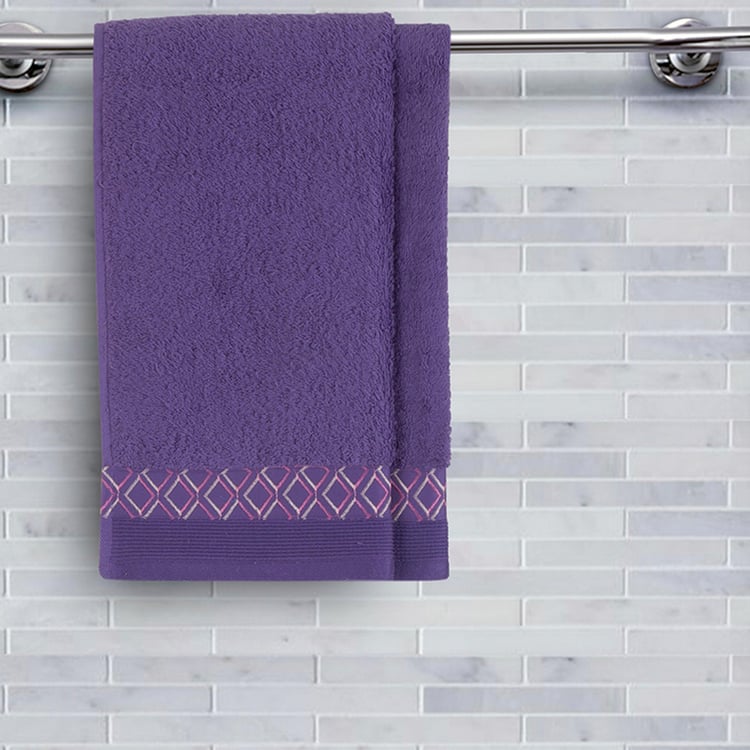 MASPAR Co-Exist 2-Pc. Embroidered Hand Towel Set - 40 x 70 cm