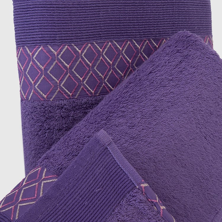 MASPAR Co-Exist 2-Pc. Embroidered Hand Towel Set - 40 x 70 cm