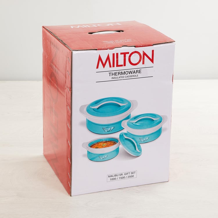 MILTON Malibu Printed 3-Piece Casserole Gift Set