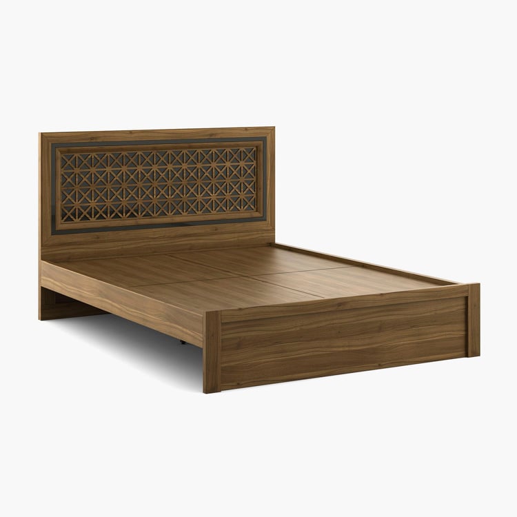 Quadro Craft King Bed - Brown