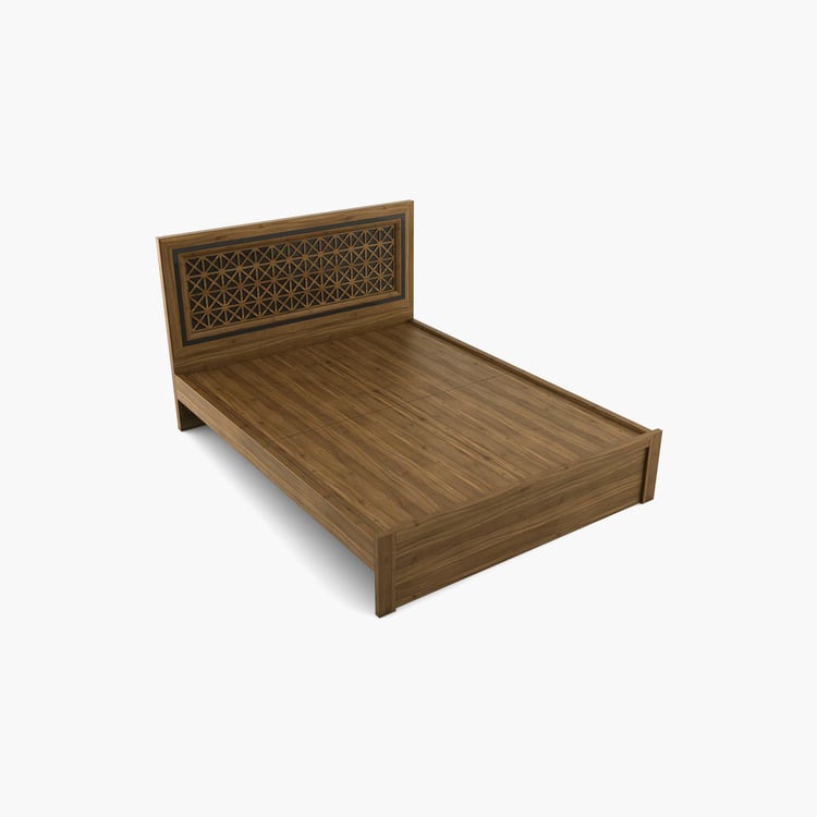 Quadro Craft King Bed - Brown