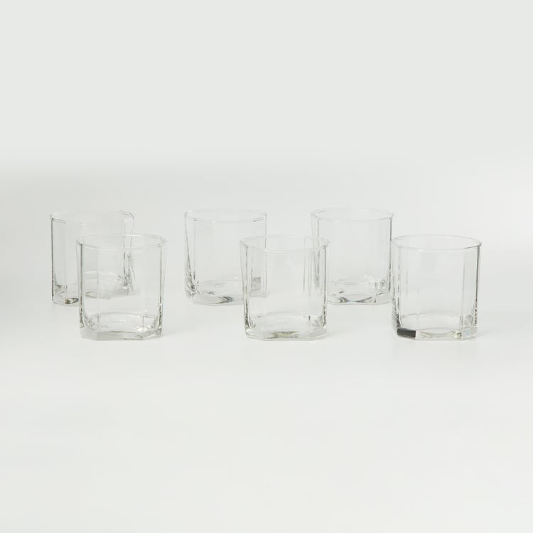 OCEAN  12-piece Solid Whiskey & Water Glass set -300 ml+330 ml