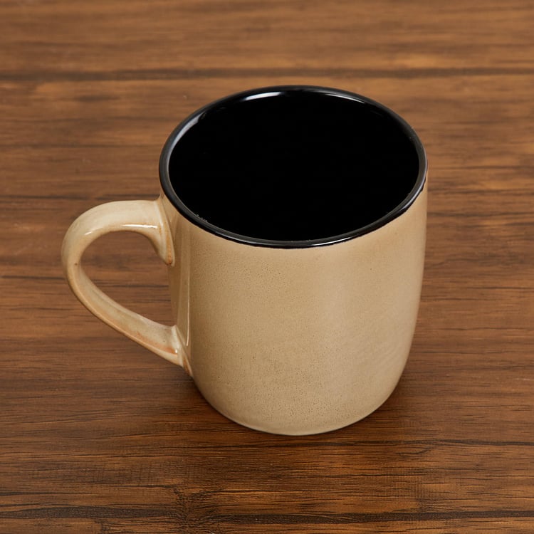 Caraway Carvi Set of 6 Stoneware Mugs with Stand - 220ml