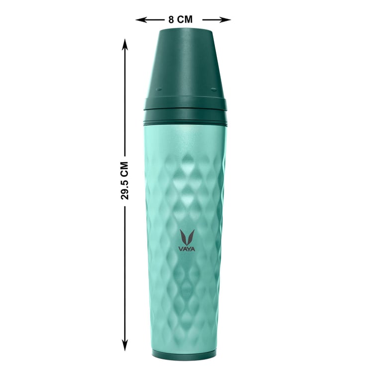 VAYA Drynk Textured Gulper with Tumblers and Sipper Cap - Set of 4