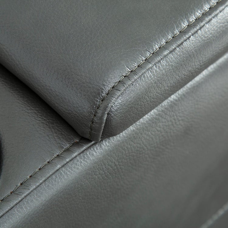 Derby One-Seater Recliner with Laptop Tray - Grey