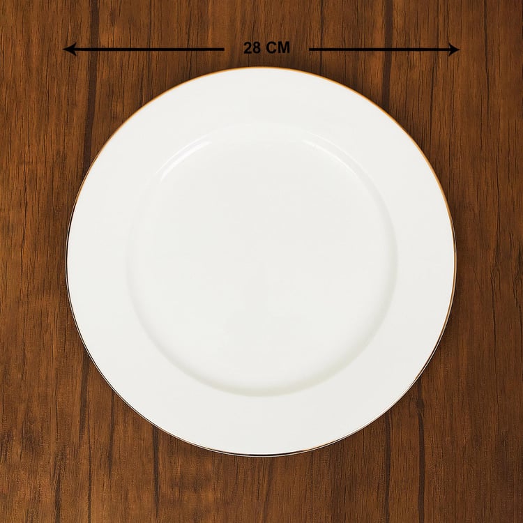 Marshmallow Bone China Dinner Plate - 28cm