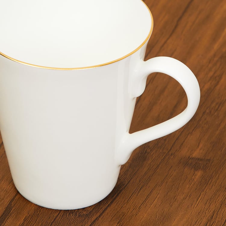 Marshmallow Bone China Conical Mug - 360ml