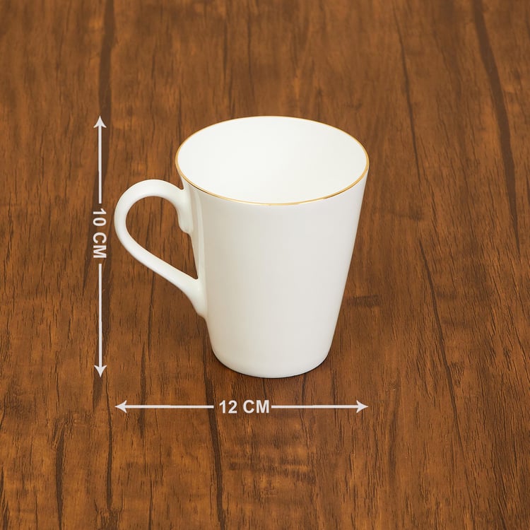 Marshmallow Bone China Conical Mug - 360ml