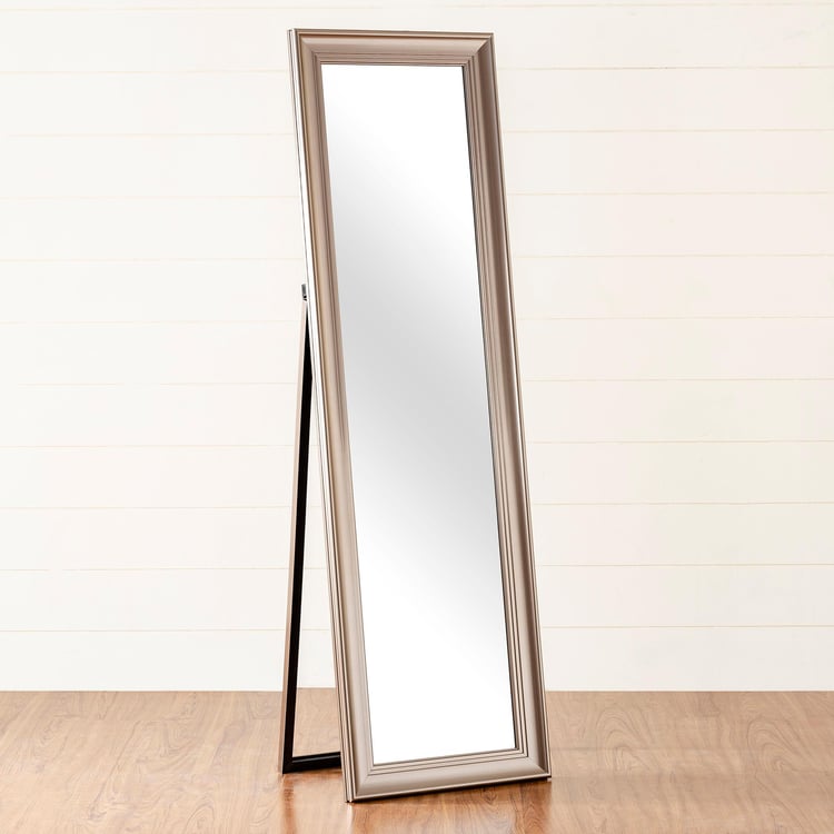 Garnet Standing Mirror - Light Brown