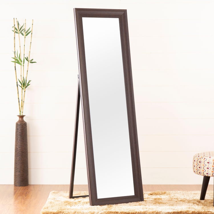 Garnet Standing Mirror - Brown