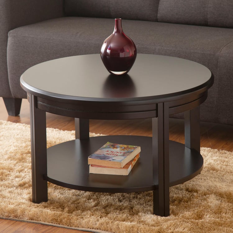 Montoya Rubber Wood Coffee Table - Brown