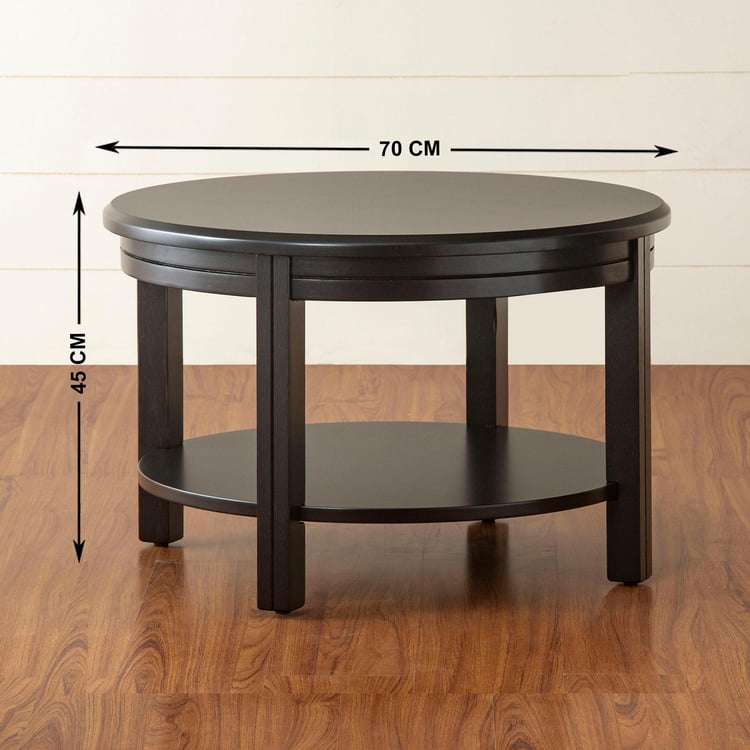 Montoya Rubber Wood Coffee Table - Brown