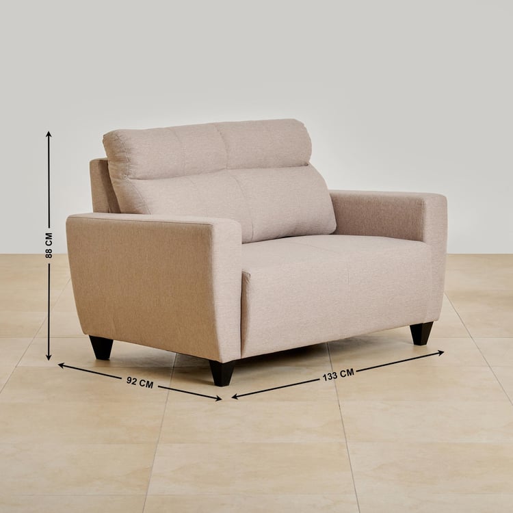 Helios Emily Fabric 3+2 Seater Sofa Set - Beige