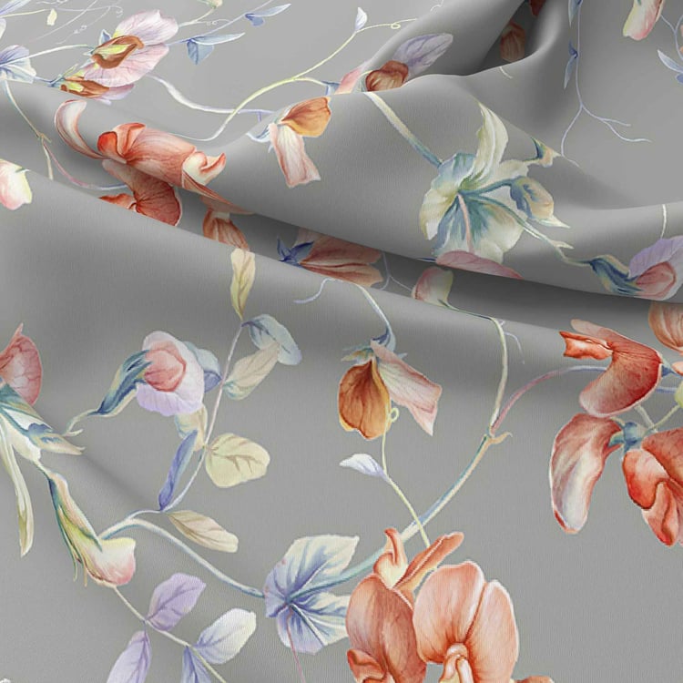 Spaces Organic Printed Double Bed Winter Quilt - 224 X 270 Cm