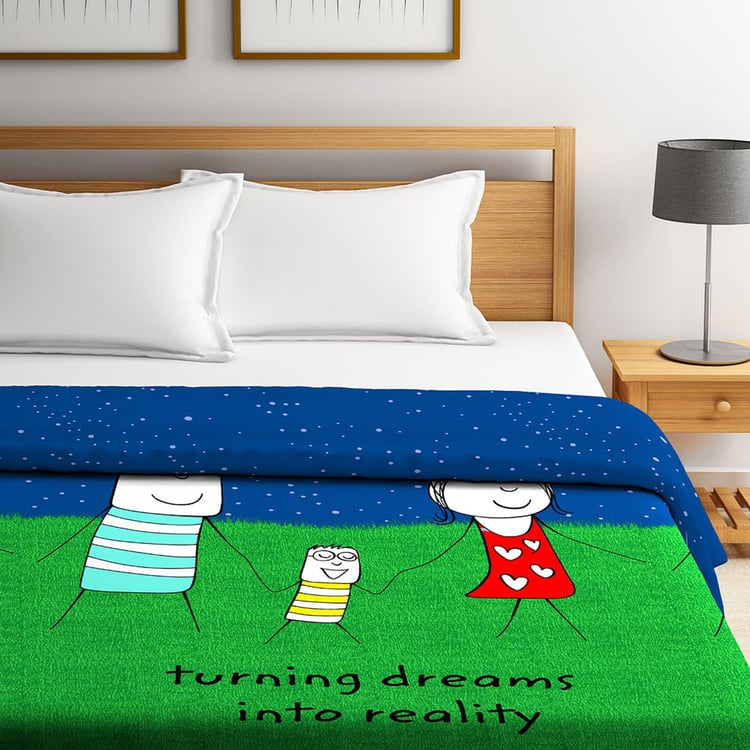 PORTICO NEW YORK Happiness Double Blanket - 240x220 cm