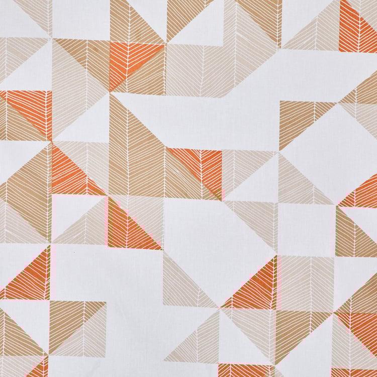 Carnival Geo 3-Pc. Printed Double Bedsheet Set - 228 X 254 cm