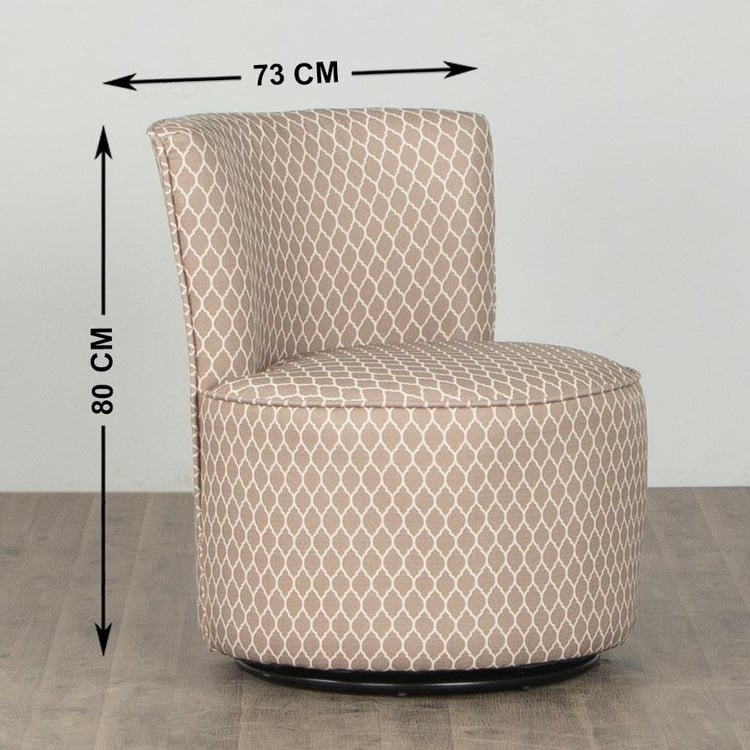 Noa Rotating Chair - Beige