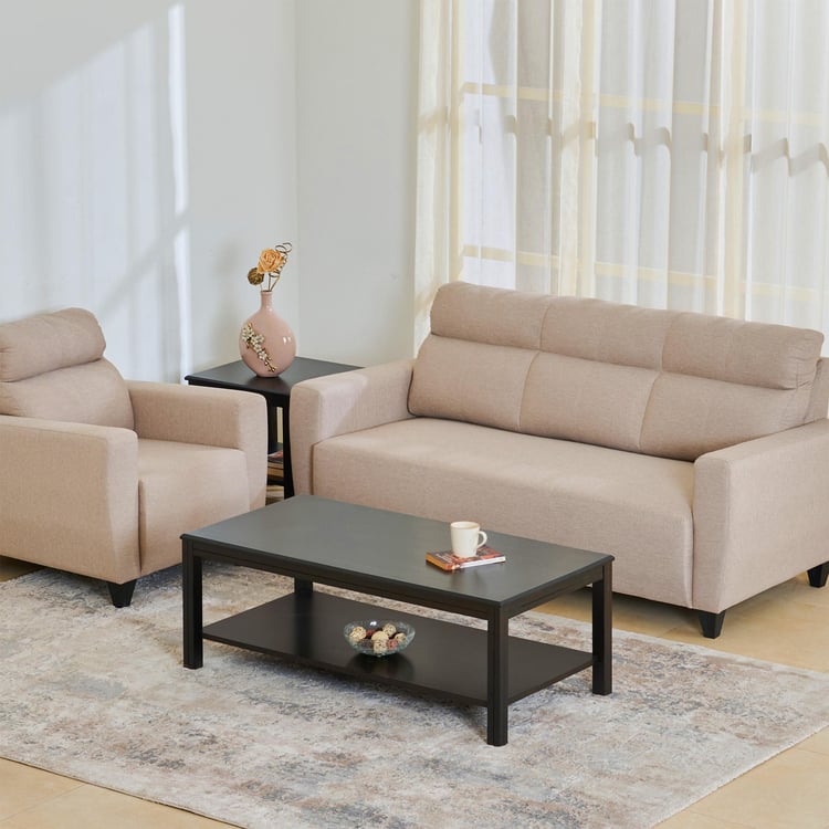 Helios Emily Fabric 3+1 Seater Sofa Set - Beige