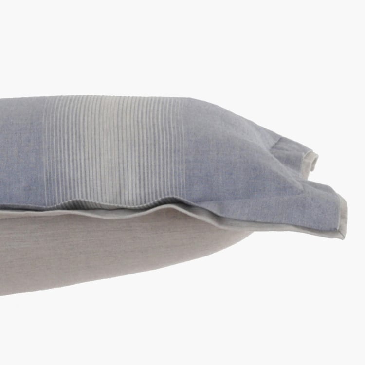 MASPAR Discipline Blue Printed Cushion Cover - 30x45cm