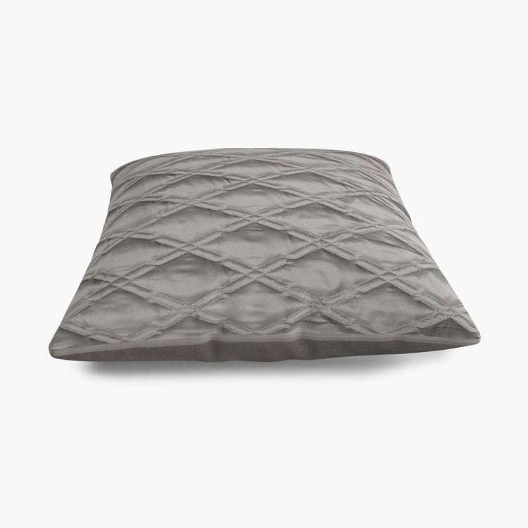 Marshmallow Quilted Cushion Cover 65 x 65 Cm - Set of 2