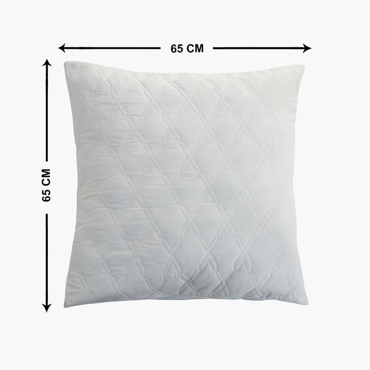 Marshmallow Quilted Cushion Cover - Set of 2 - 65 x 65 cm