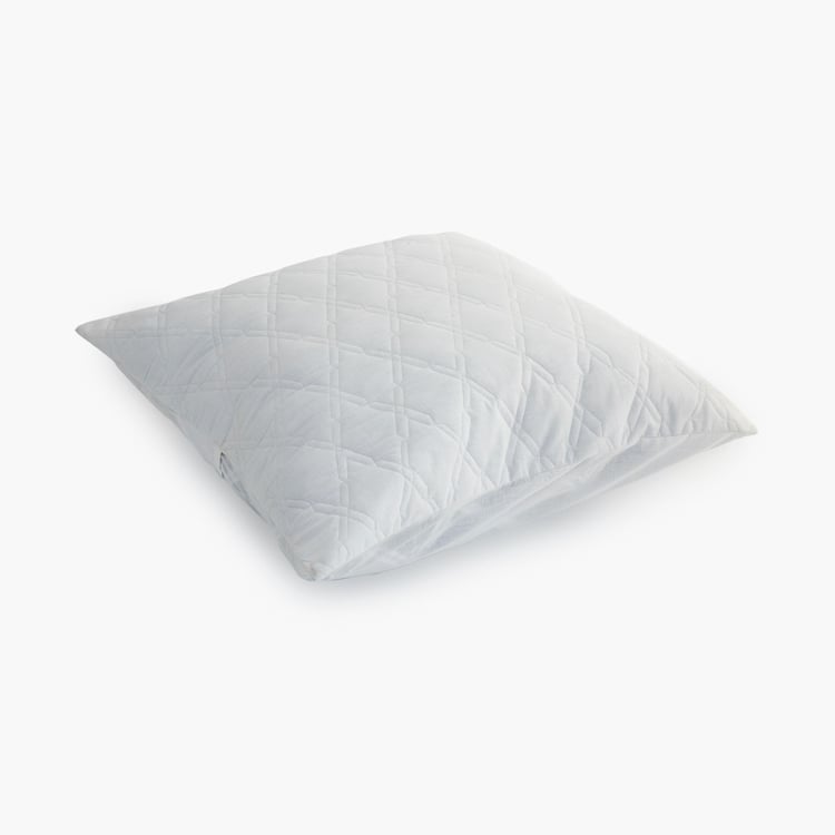 Marshmallow Quilted Cushion Cover - Set of 2 - 65 x 65 cm