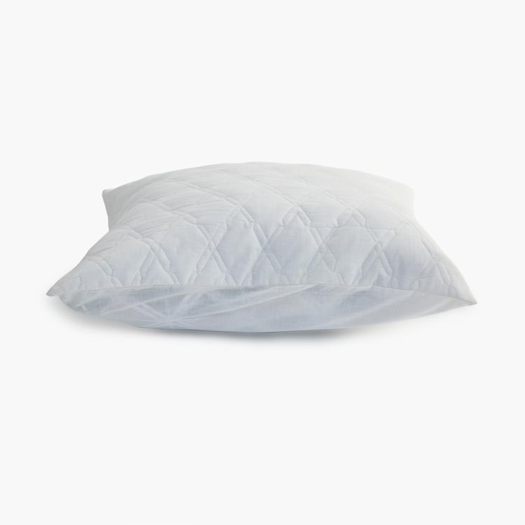 Marshmallow Quilted Cushion Cover - Set of 2 - 65 x 65 cm