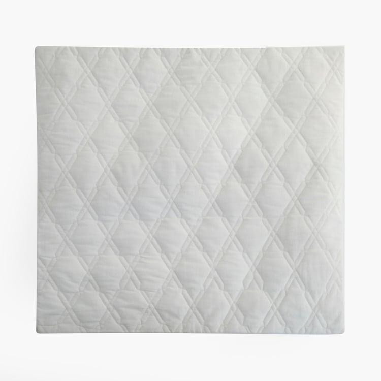 Marshmallow Quilted Cushion Cover - Set of 2 - 65 x 65 cm