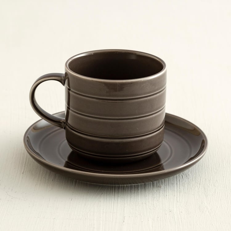 Marshmallow Porcelain Cup and Saucer - 350ml